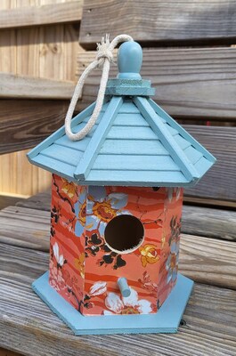 Hand-finished Decorative Gazebo Birdhouse - image4